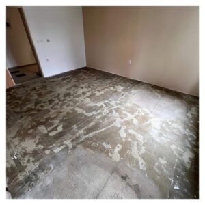 Renovace podkladu a pokládka koberce v kancelářích na Městském úřadě v Rychvaldě.